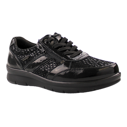 G-Comfort Ladies Extra Wide Fit Shoes - P-8262 - Black