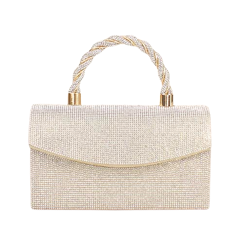 Dr. Bear Dressy Clutch Bag - GA05A - Light Gold