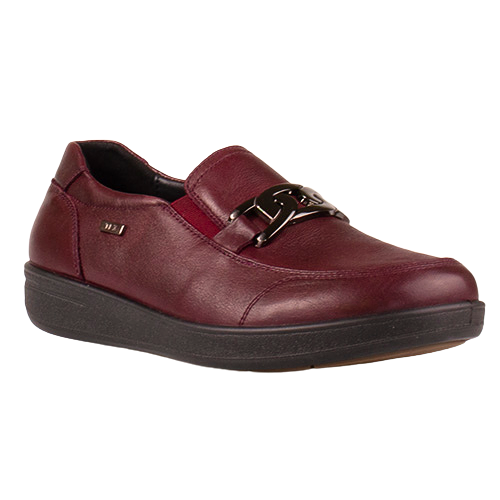 G Comfort Ladies  Loafers - P-650 - Burgundy