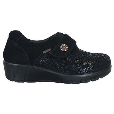 G Comfort Ladies Wide Fit Shoes - 799-4 - Black