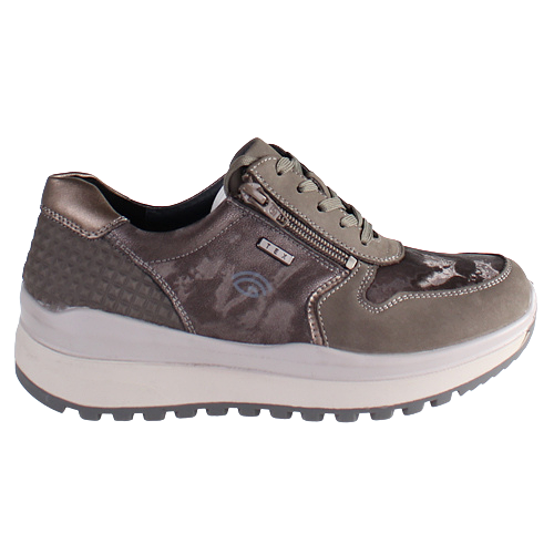 G Comfort Ladies Wide Fit Shoes - R-9981 - Brown