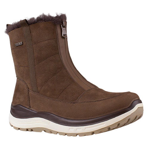 G Comfort Ladies Wide Fit TEX Boot - R-55101 - Brown Nubuck