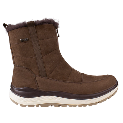 G Comfort Ladies Wide Fit TEX Boot - R-55101 - Brown Nubuck