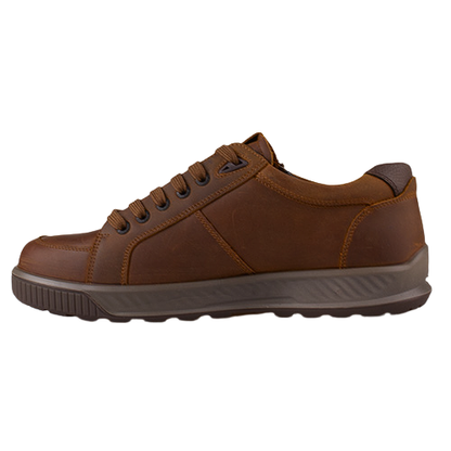 G Comfort Mens Waterproof Wide Fit Shoe - A-953 - Cognac