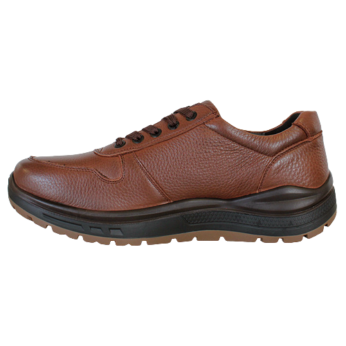 G Comfort Men's Wide Fit Shoes - R-1282 - Cognac