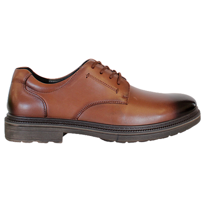 G Comfort Men's Wide Fit Shoes - 98913 - Cognac