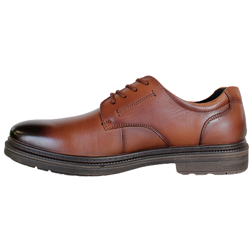 G Comfort Mens Wide Fit Shoes - 98913 - Cognac