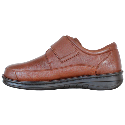 G Comfort Men's Wide Fit Shoes - P-3708 - Cognac