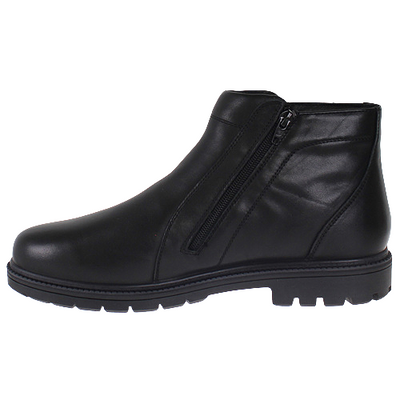 G Comfort Men's Zip Boots - 959-8 - Black