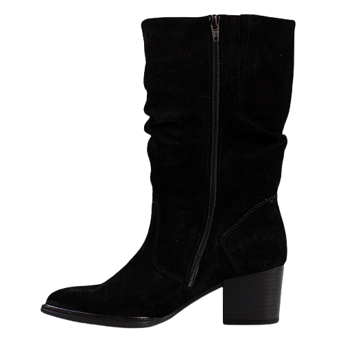 Gabor Block Heeled Mid Boots - 72.994.47 - Black