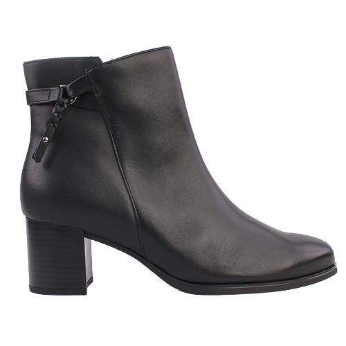 Gabor Ladies Block Heeled Ankle Boots - 55.692.27 - Black