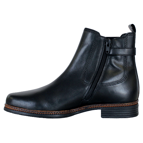 Gabor Ladies Chelsea Boots - 74.670-27-36 - Black