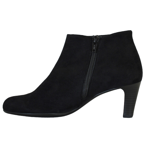 Gabor Ladies Dressy Ankle Boot-95.850-Black Suede