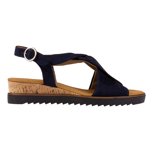 Gabor Ladies G Fit Sandals - 82.751.86 - Navy