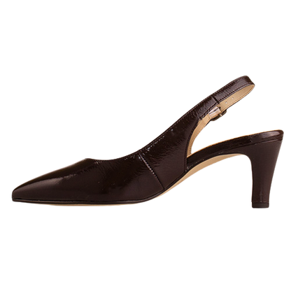 Gabor Ladies G Fit Sling Back Pumps  - 3018.01 - Brown