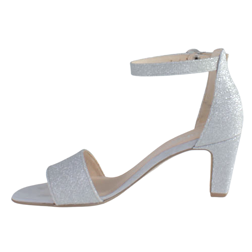 Gabor Dressy Heeled Sandals - 41.790.61 - Silver