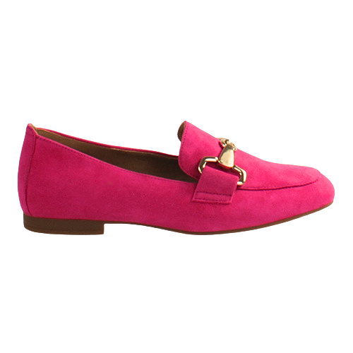 Gabor Ladies Loafers - 25.211.34 - Pink Suede