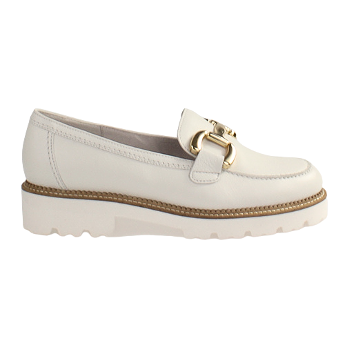 Gabor Ladies Loafers 45.246.20 Beige Greenes Shoes