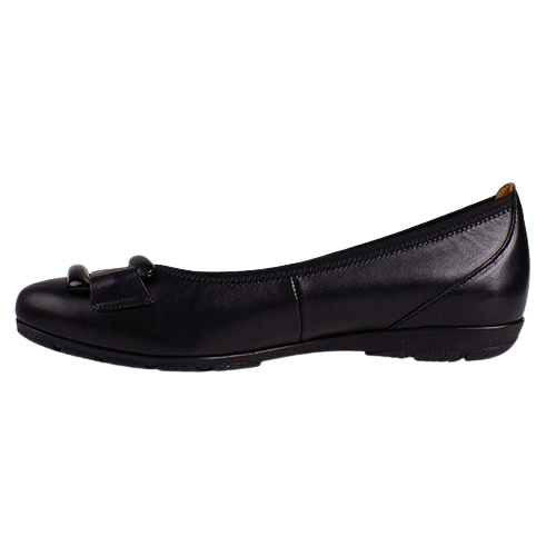Gabor Ladies Pumps - 74.166.27 - Black Leather