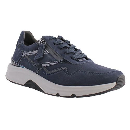 Gabor Ladies Rolling Soft Trainers - 56.896.46 - Navy