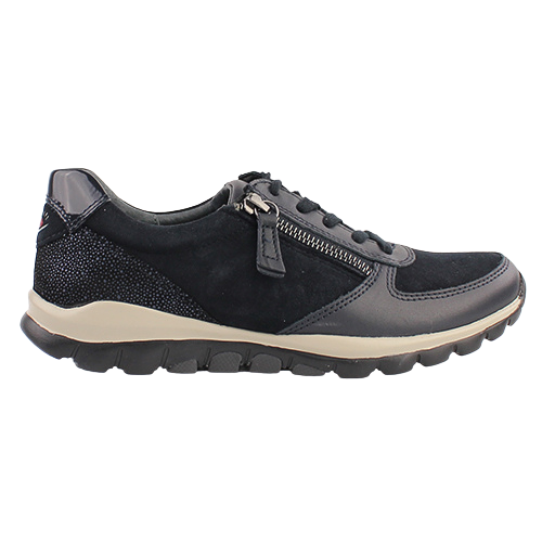 Gabor Ladies Rolling Soft Trainers - 56.968.66 - Navy