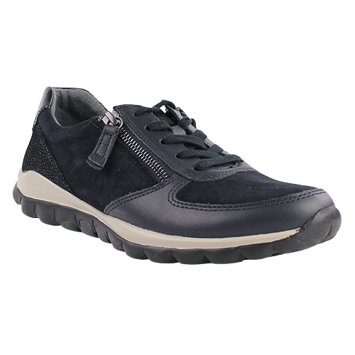 Gabor Ladies Rolling Soft Trainers - 56.968.66 - Navy