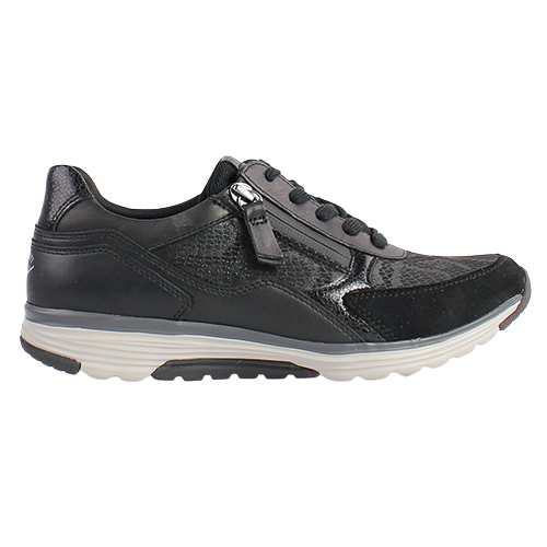 Gabor Ladies Rolling Soft Trainers - 56.977.87 - Black