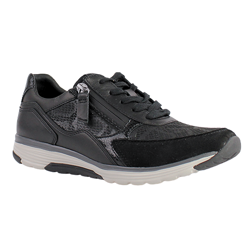 Gabor Ladies Rolling Soft Trainers - 56.977.87 - Black