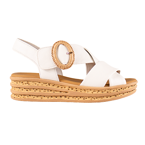 Gabor Ladies \wedge Sandals - 84.556.20 - White/beige