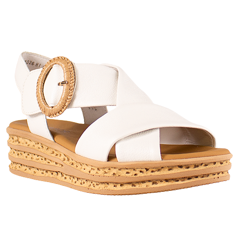 Gabor Ladies Sandals - 84.556.20 - White/beige