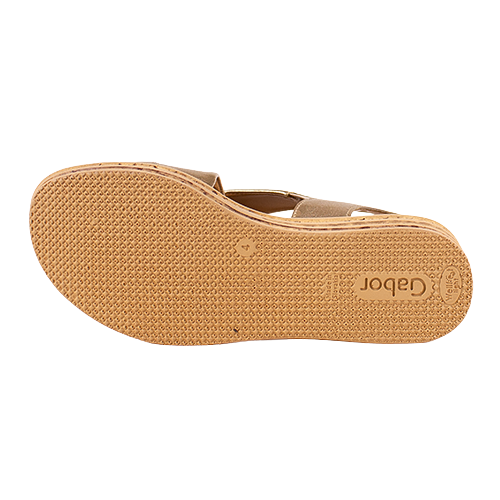 Gabor Ladies Wedge Sandals - 84.556.62 - Champagne