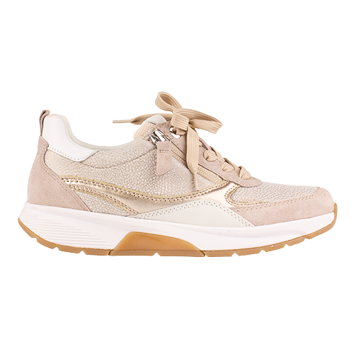 Gabor Ladies Trainers - 86.877.33 - Beige/white