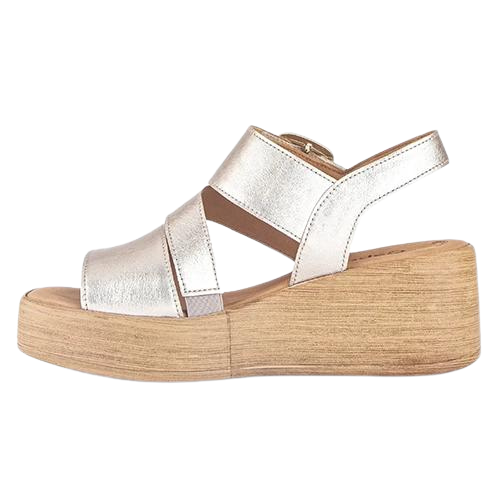 Gabor Ladies Wedge Sandals - 44.533.62 - Gold
