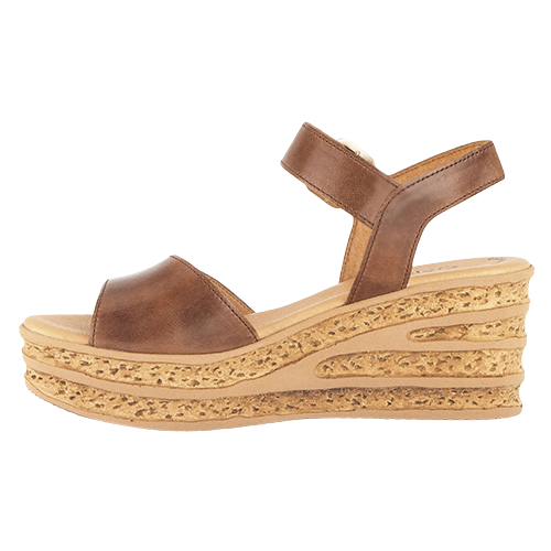Gabor Ladies Wedge Sandals - 44.651.24 - Camel