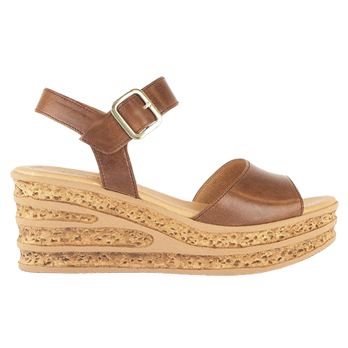Gabor Ladies Wedge Sandals - 44.651.24 - Camel