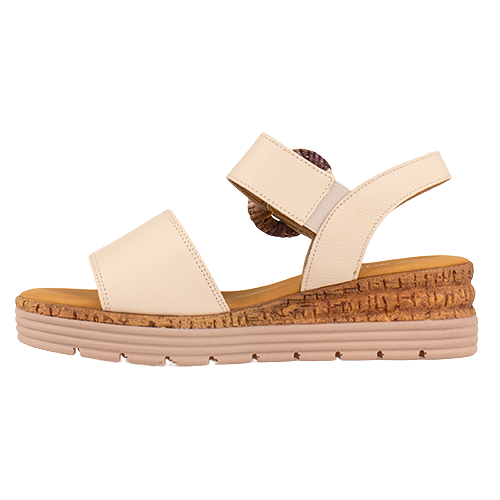 Gabor Ladies Wedge Sandals - 82.706.52 - Cream