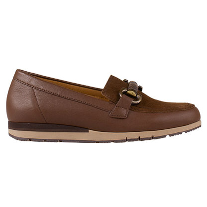 Gabor Low Wedge Loafers - 4004.02 - Brown