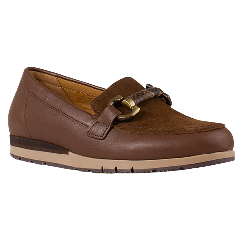 Gabor Low Wedge Loafers - 4004.02 - Brown
