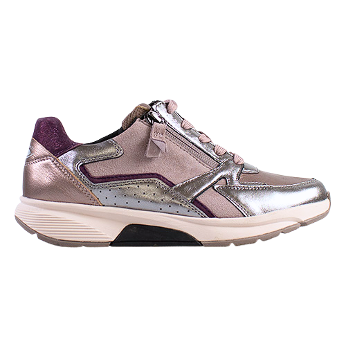 Gabor Ladies Trainers - 76.878.15 - Pink/Metallic