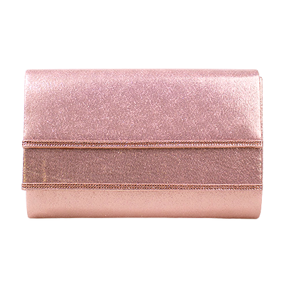 Glamour Clutch Bag - Rose Gold