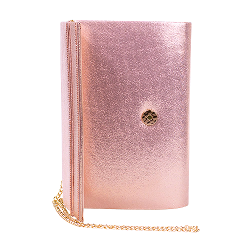 Glamour Clutch Bag - Rose Gold