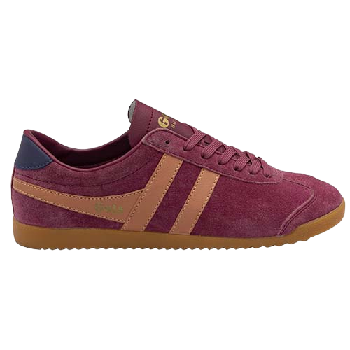 Gola Ladies Suede Trainers - Bullet - Plum