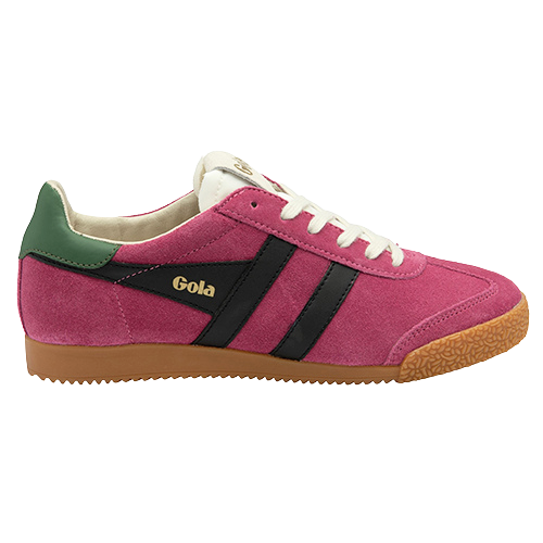 Gola Ladies Trainers - Elan - Fuchsia /Black /Green