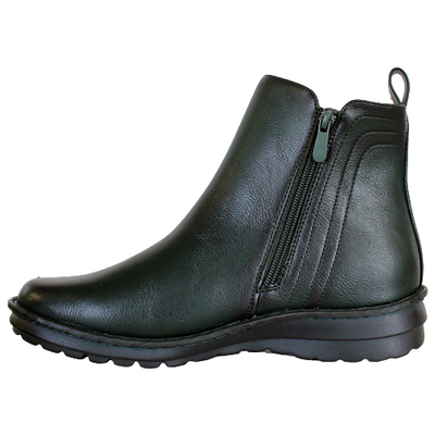 Heavenly Feet Ankle Boots - Patti - Green