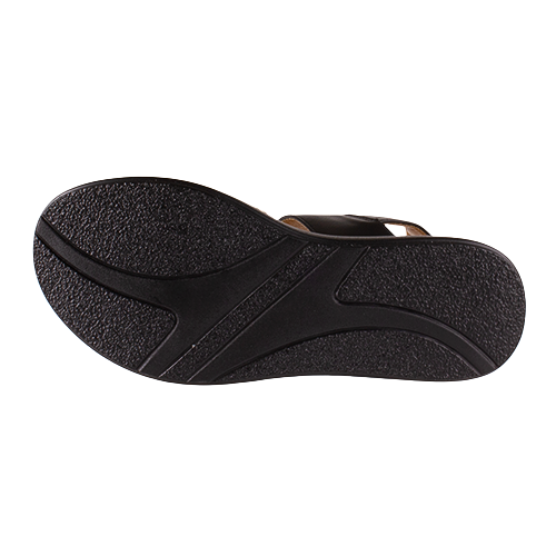 Heavenly Feet Ladies Sandals - Dina - Black