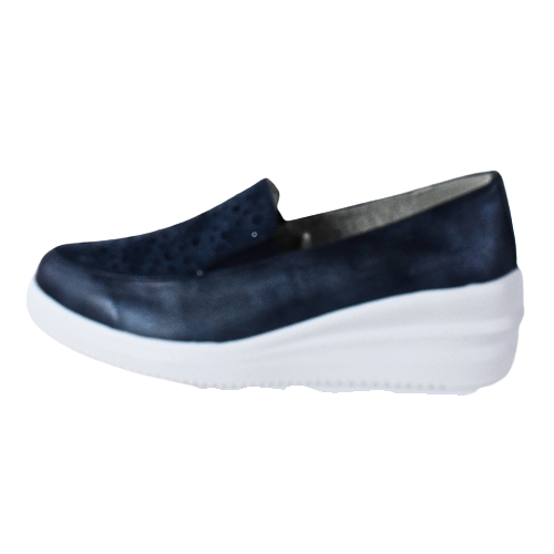 Heavenly Feet Ladies Trainers - Charly - Navy
