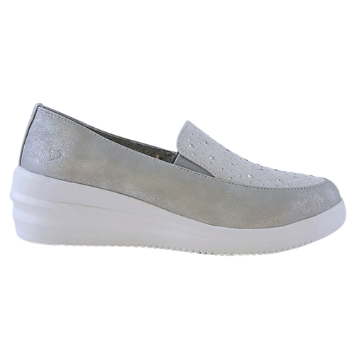 Heavenly Feet Ladies Trainers - Charly - Silver