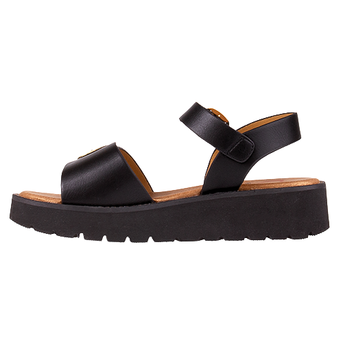 Heavenly Feet Ladies Sandals - Sonja - Black
