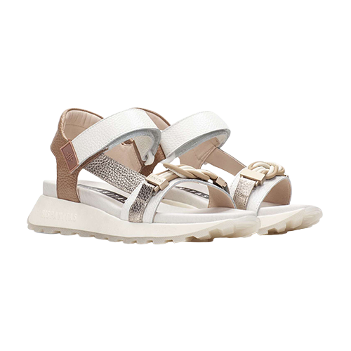 Hispanita Platform Sandal - CHV264679 - White/Tan