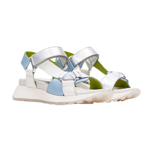Hispanita Platform Sandals - CHV264807 - Green/Blue